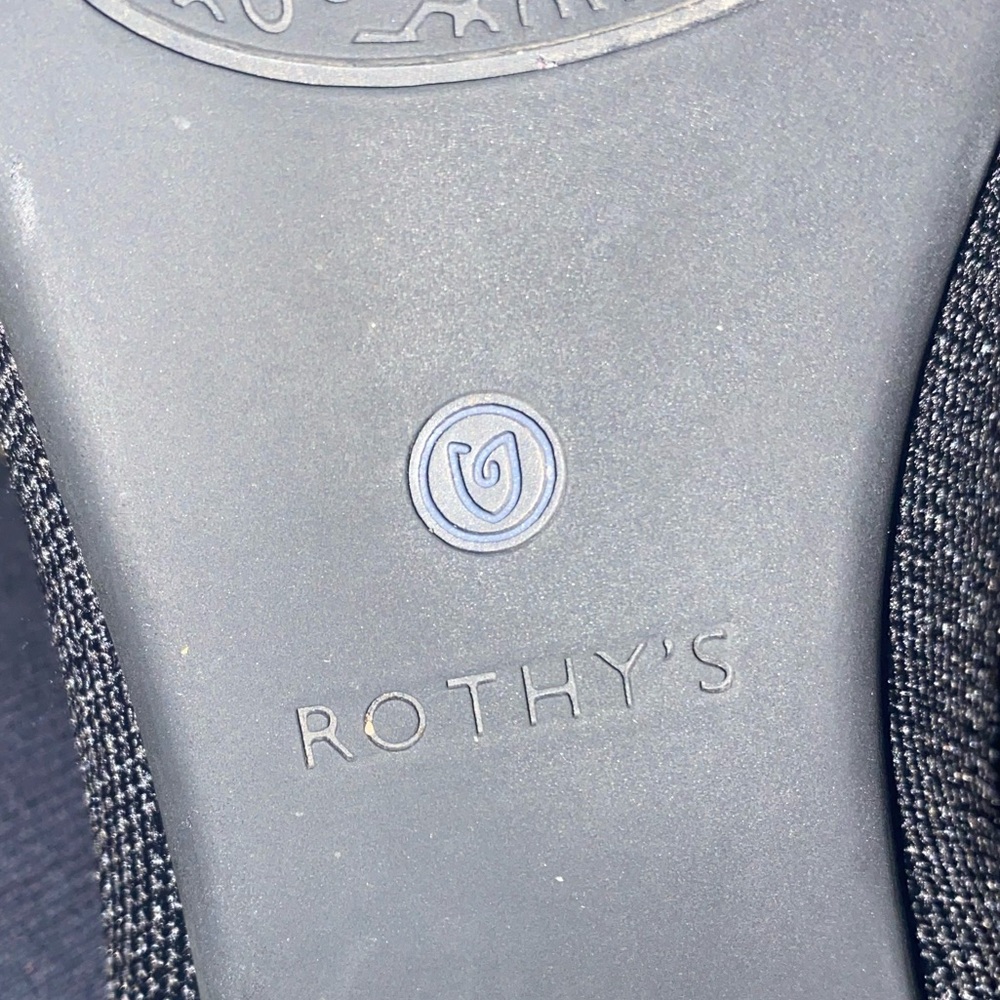 Rothy’s Black Pointed Toe Flat, sz 9.5 - Picture 15 of 15